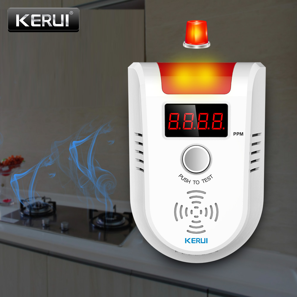 Home Security Equipment - KERUI GD13 LPG GAS Detector Alarm