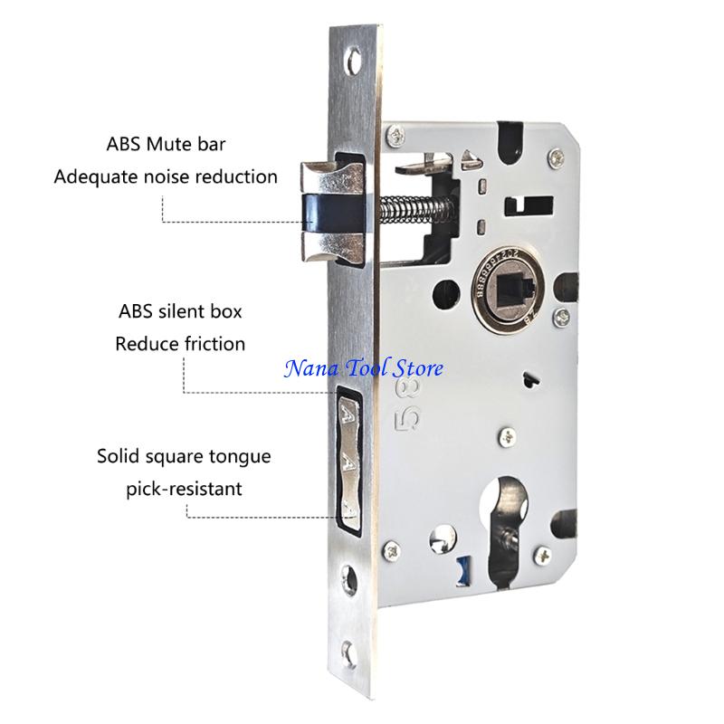 Home Security Door - 31GJ Reliable Zinc Alloy Door Handle