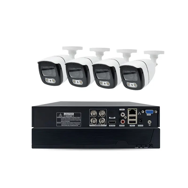 Home Security With Camera - 5MP Outdoor Dome AHD DVR 4