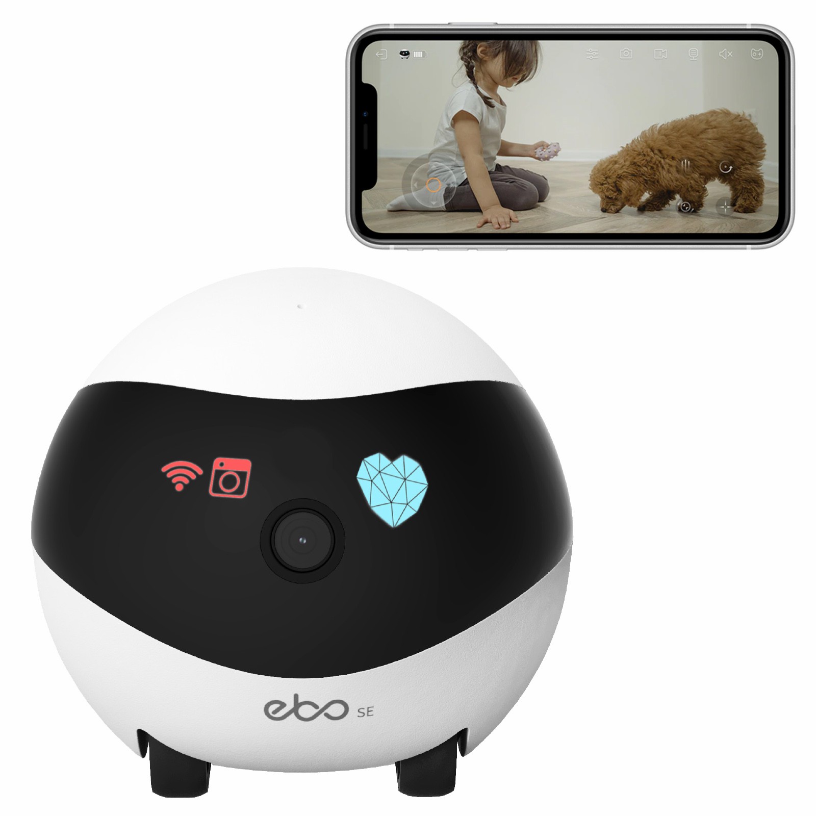 Home Security Robots - EBO SE Smart Home Robot Companion