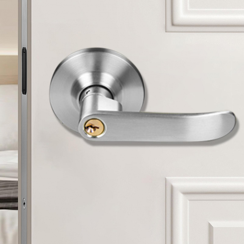 Home Security Bars - Premium Spherical Three-Bar Handle Lock Ball,