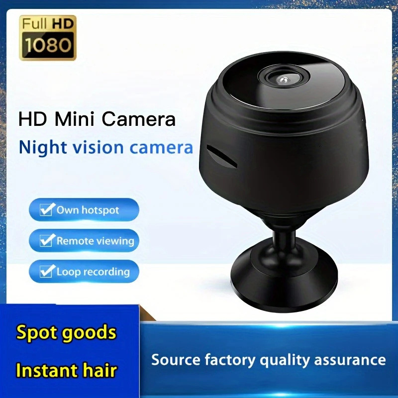 Home Security No Subscription - A9 WiFi Mini Camera Wireless Video