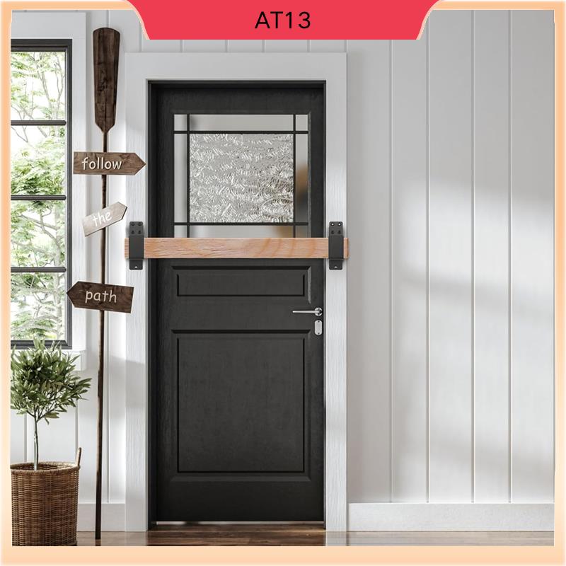 Home Security Bars - AT13 Door Barricade Brackets,2 Pack Drop