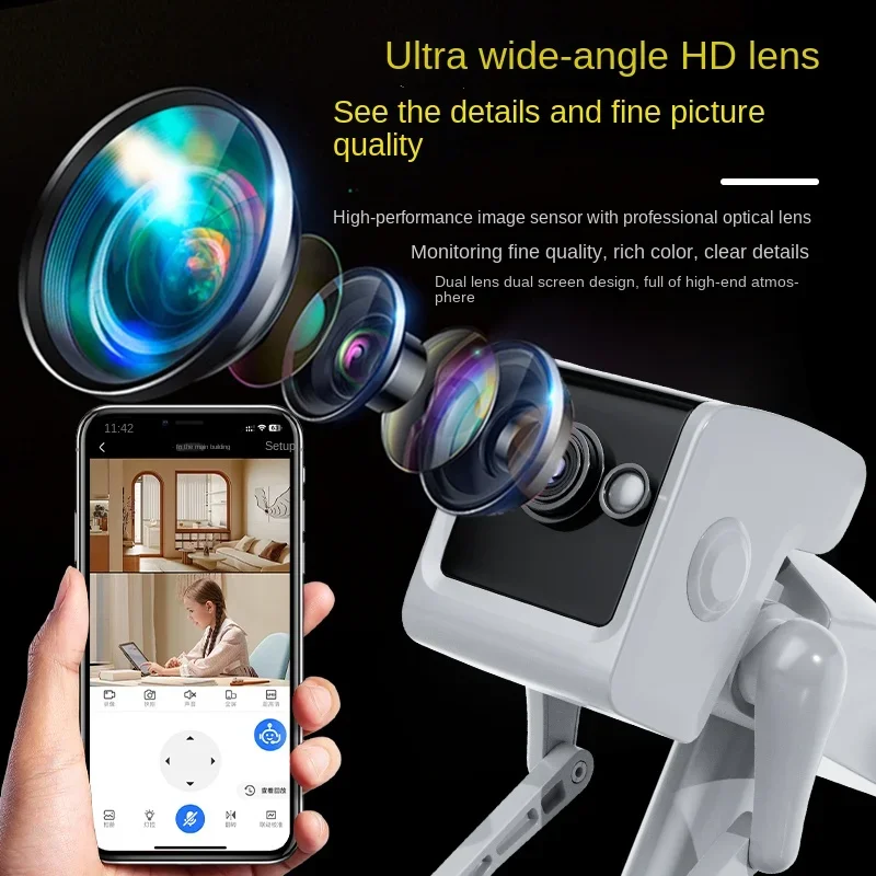 Home Security Robots - 2MP Camera IP Camera Wireless Home