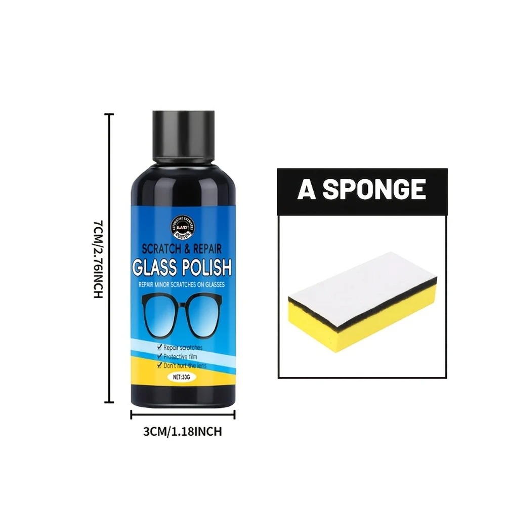 Fast Glass Scratch Remover - 3 - Glass Break Detector ulasan dan harga