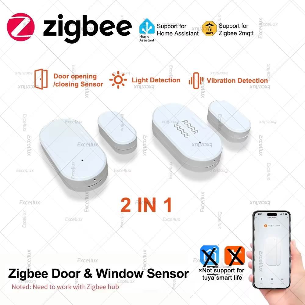 Zigbee 3.0 Door Window Sensor  - Home Security Door ulasan dan harga