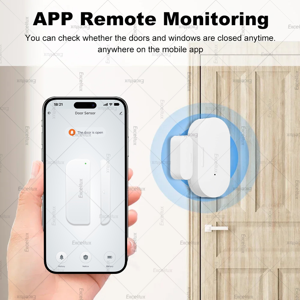 Zigbee 3.0 Door Window Sensor  - Home Security Door ulasan dan harga
