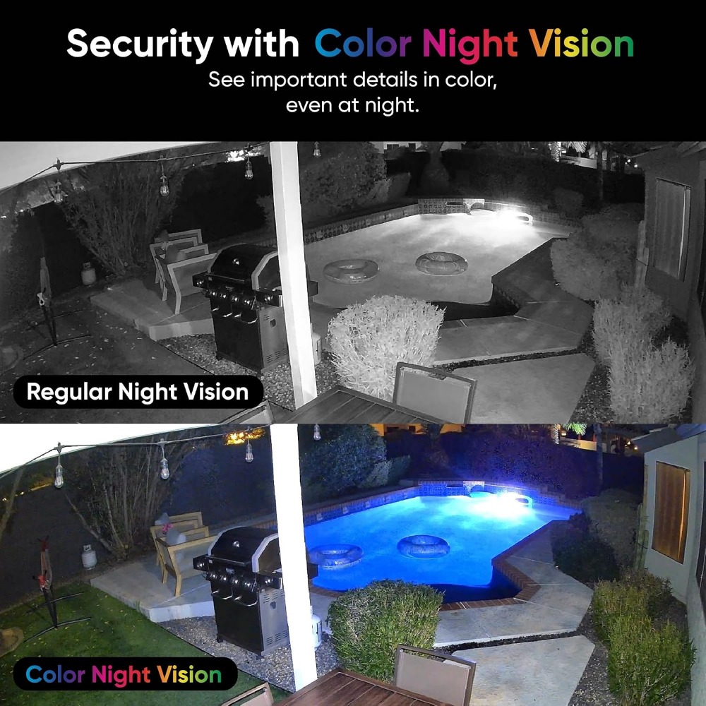 2.5K AI Security Camera, Indoo - Home Security No Subscription ulasan dan harga