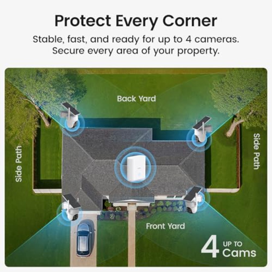 Security Cameras Outdoor Wirel - Home Security No Subscription ulasan dan harga