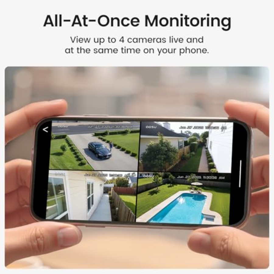 Security Cameras Outdoor Wirel - Home Security No Subscription ulasan dan harga