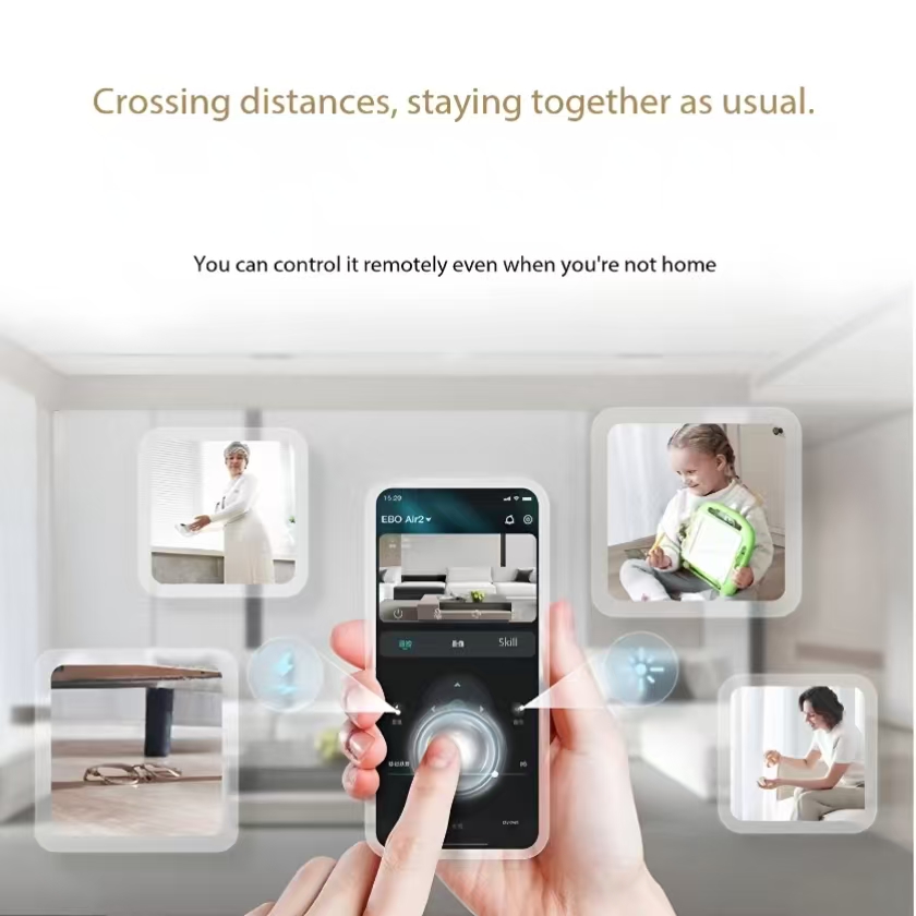 Enabot EBO AIR 2 Companion Rob - Home Security Robots ulasan dan harga