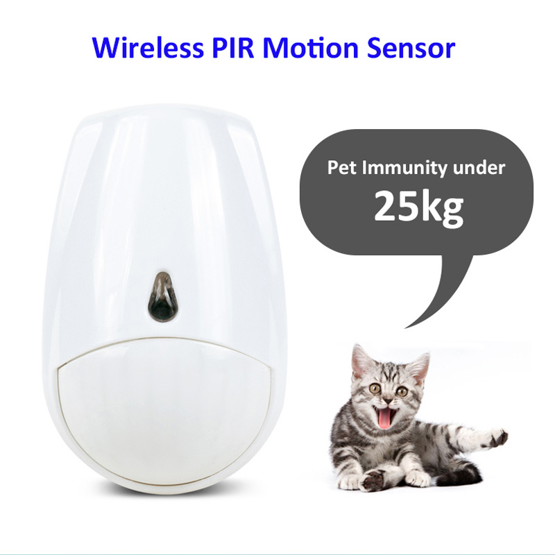 433MHz Wireless Anti-theft Ala - Pet Immune Pir Sensor ulasan dan harga