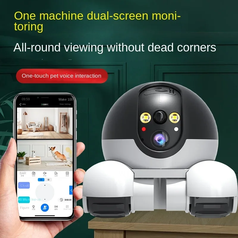 2MP IP Camera 5G WiFi Smart Ho - Home Security Robots ulasan dan harga