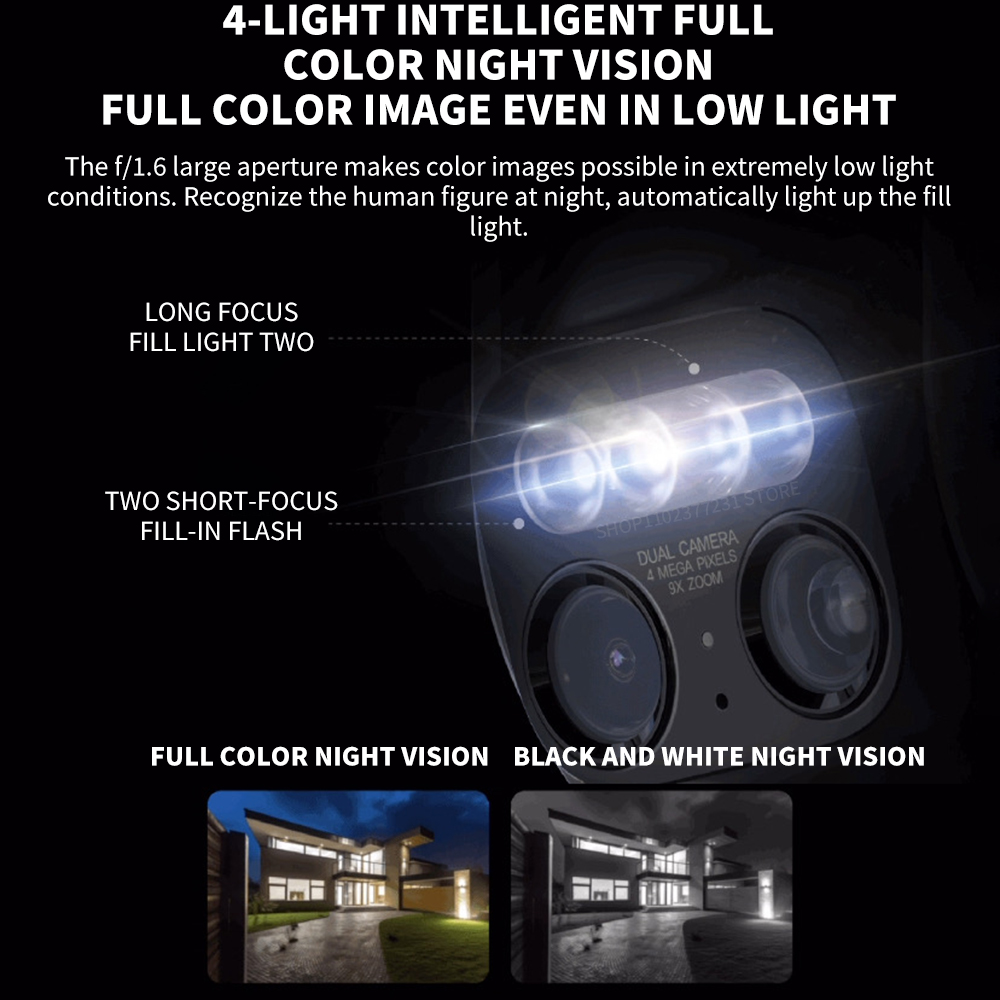 Xiaomi CW700S Outdoor  Camera  - Home Security Camera Xiaomi ulasan dan harga