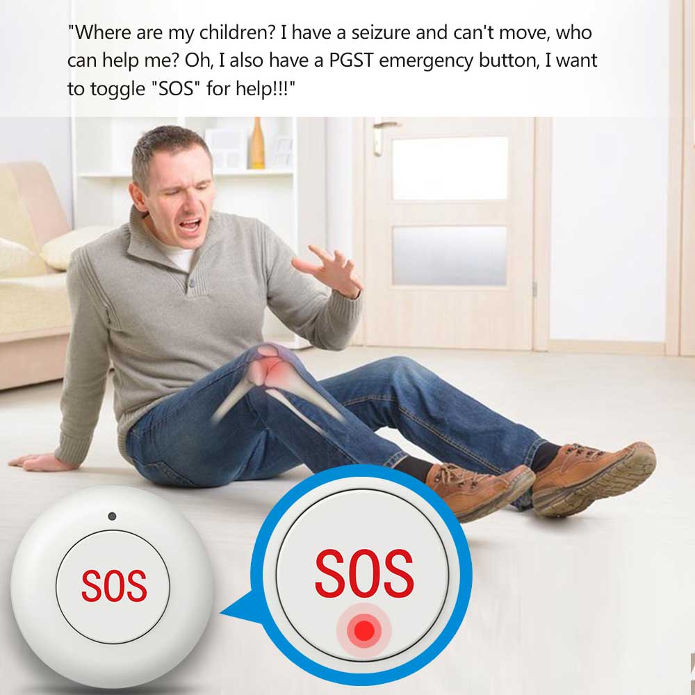 Wireless SOS Button Smart Home - Home Security Equipment ulasan dan harga