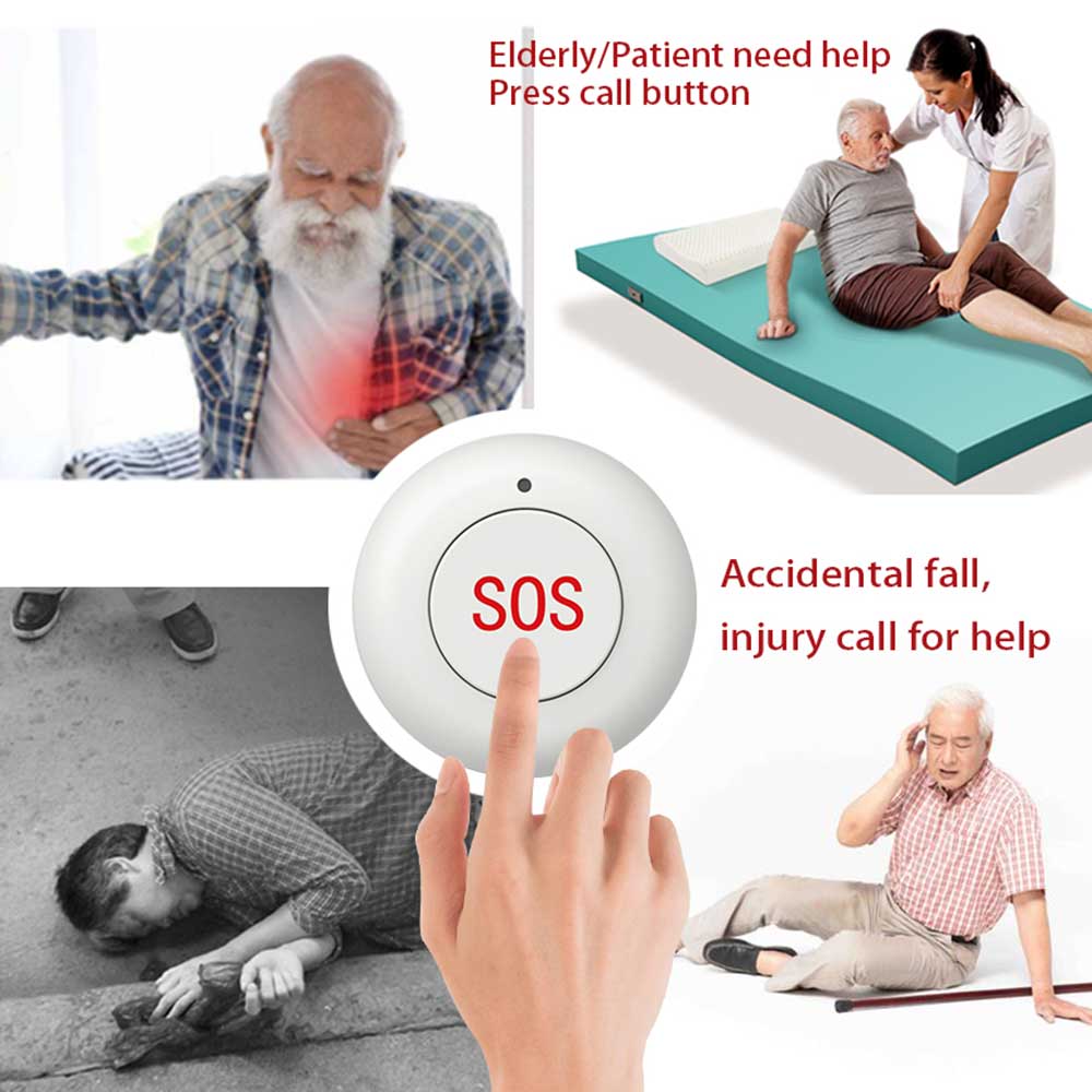 Wireless SOS Button Smart Home - Home Security Equipment ulasan dan harga