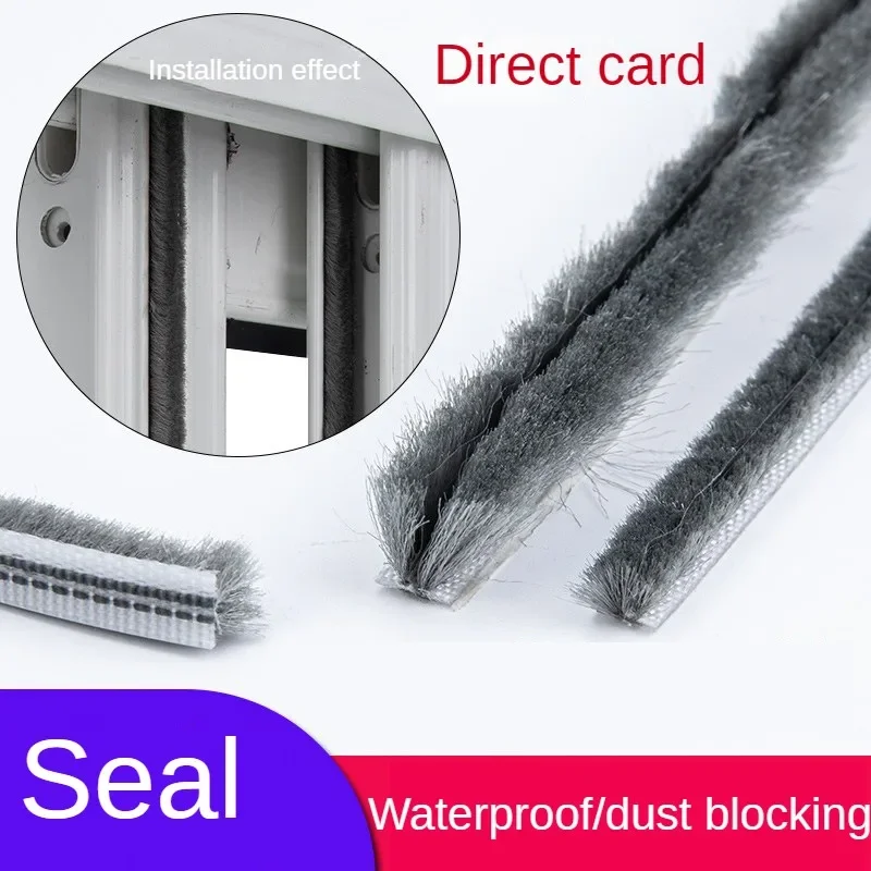 10M  Sealing Brush Strip Alumi - Home Security Front Door ulasan dan harga