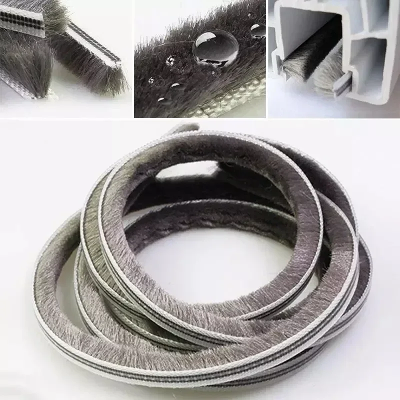 10M  Sealing Brush Strip Alumi - Home Security Front Door ulasan dan harga