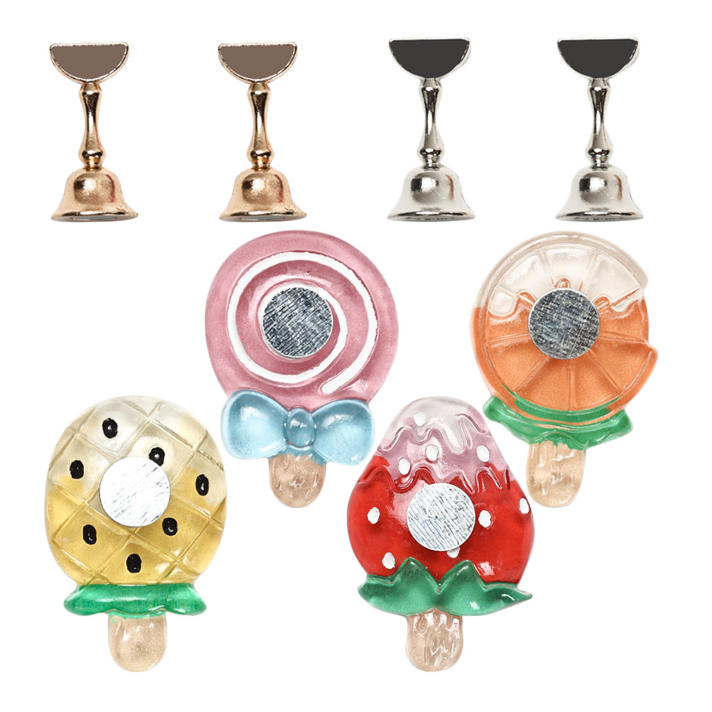 4Pcs Nail Art Practice Stand N - Home Security Units ulasan dan harga