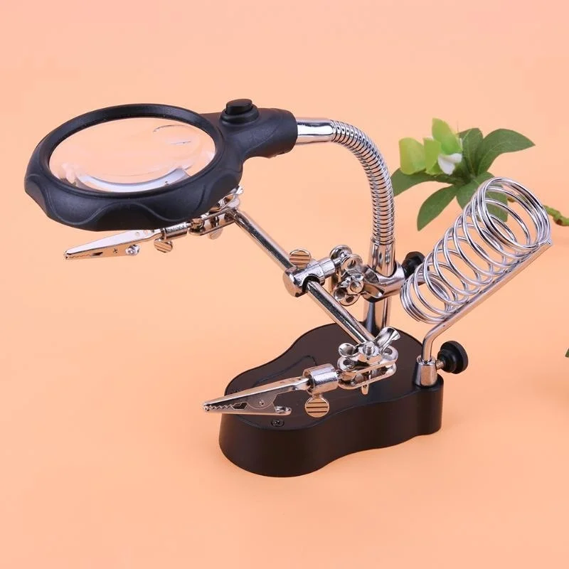 Desktop Magnifier Welding Magn - Glass Break Detector ulasan dan harga