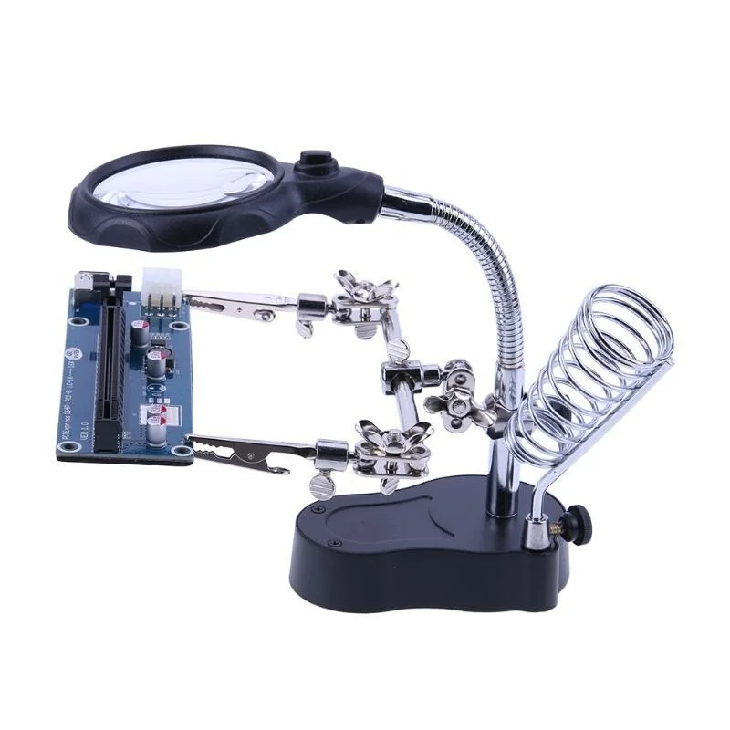 Desktop Magnifier Welding Magn - Glass Break Detector ulasan dan harga
