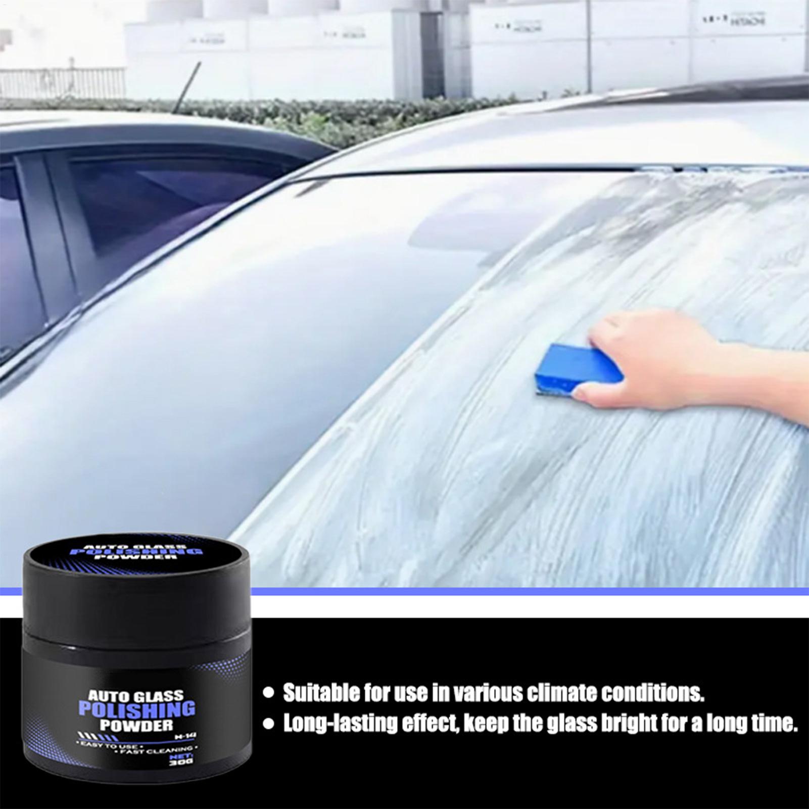 Glass Polishing Powder Car Win - Glass Break Detector ulasan dan harga