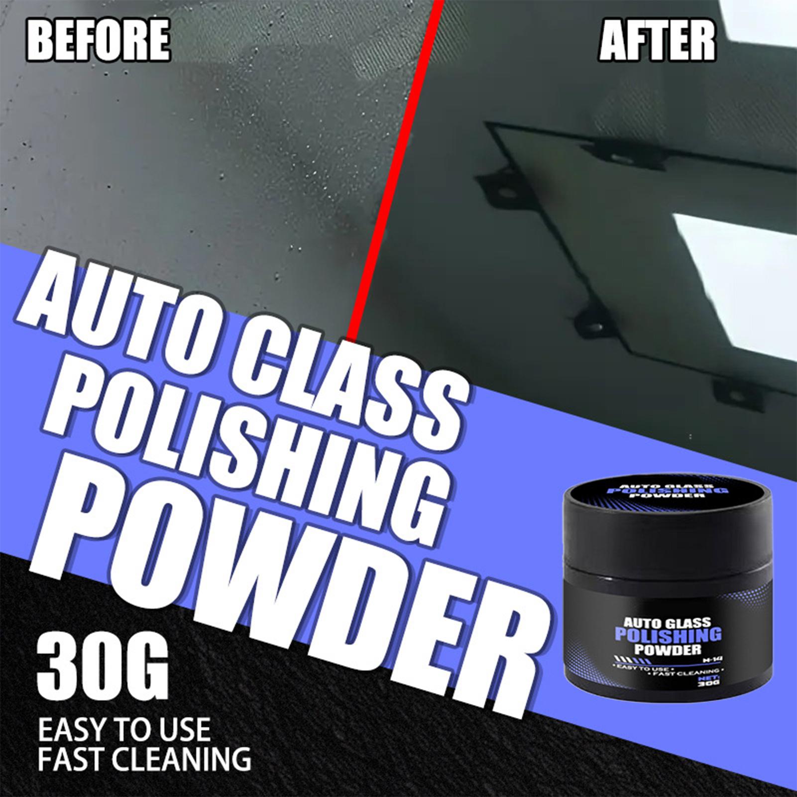 Glass Polishing Powder Car Win - Glass Break Detector ulasan dan harga