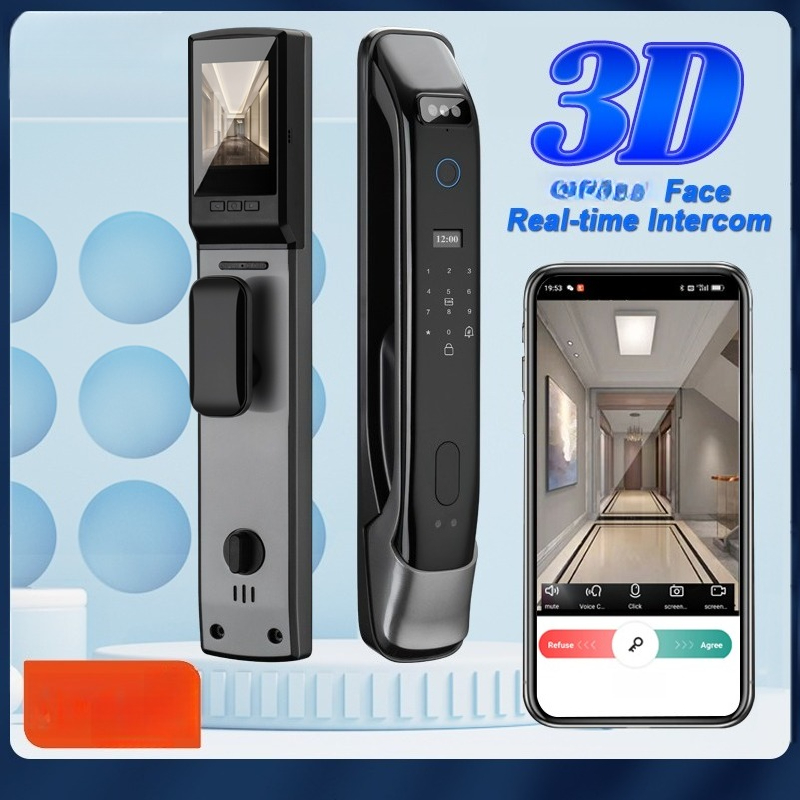 XSDTS DF03 3D Face Recognition - Home Security Door ulasan dan harga