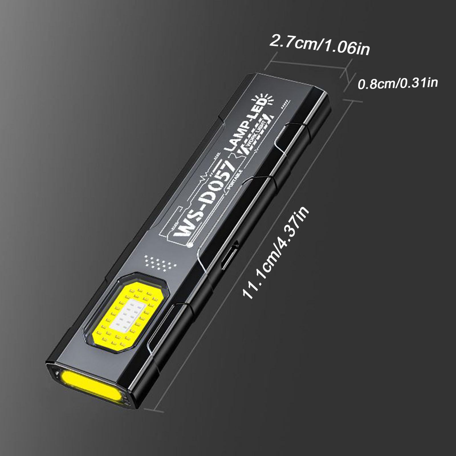 LED COB Flashlight Type C Rech - Home Security Flood Lights ulasan dan harga