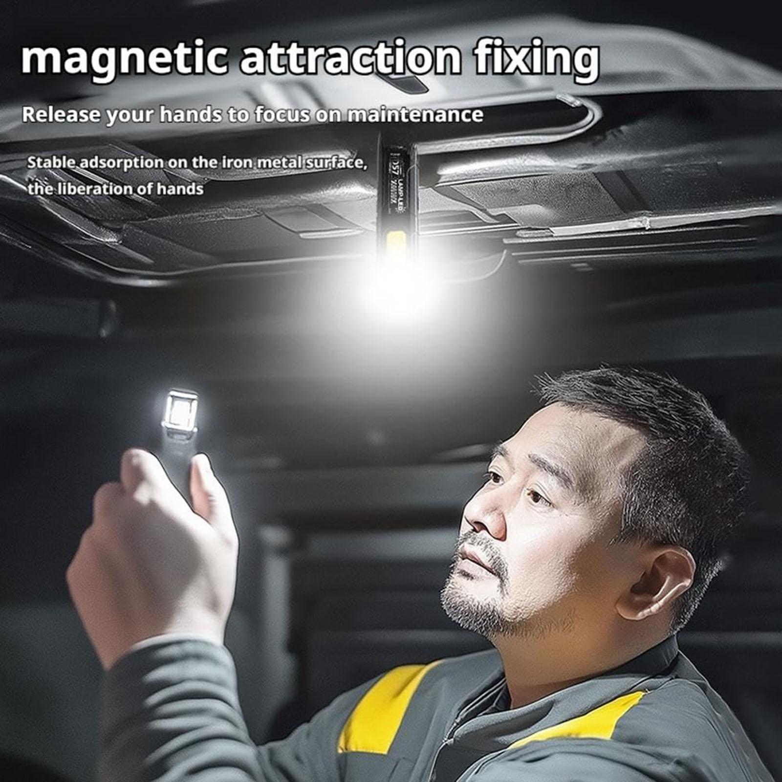 LED COB Flashlight Type C Rech - Home Security Flood Lights ulasan dan harga