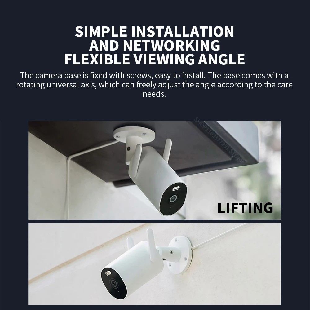 Xiaomi Outdoor Camera AW300 IP - Home Security Camera Xiaomi ulasan dan harga