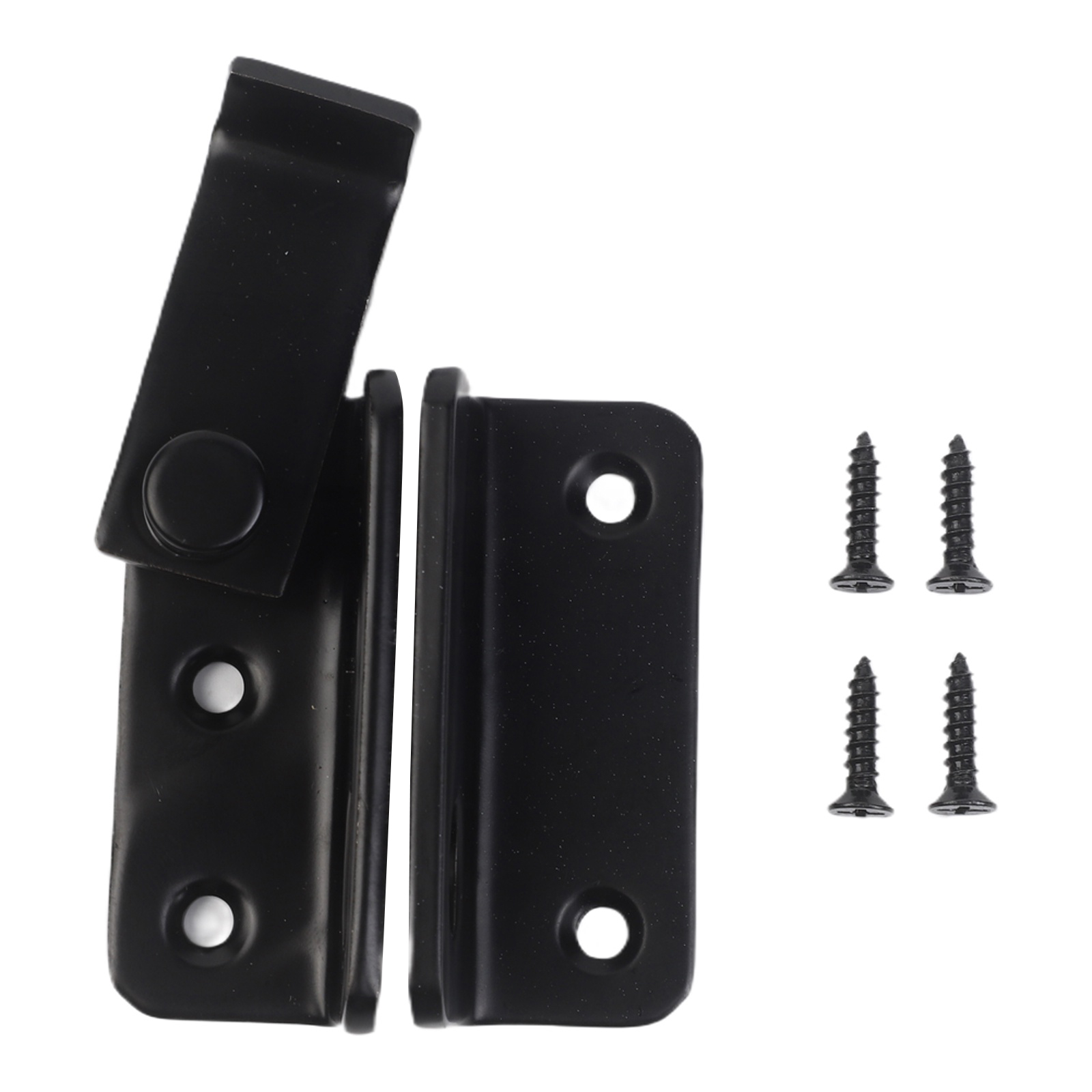 1Pc Black Stainless Steel Lock - Home Security Door ulasan dan harga