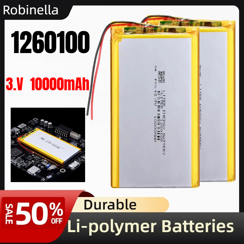 260100 3.7V 10000mAh Li-Polyme - Home Security Robots ulasan dan harga