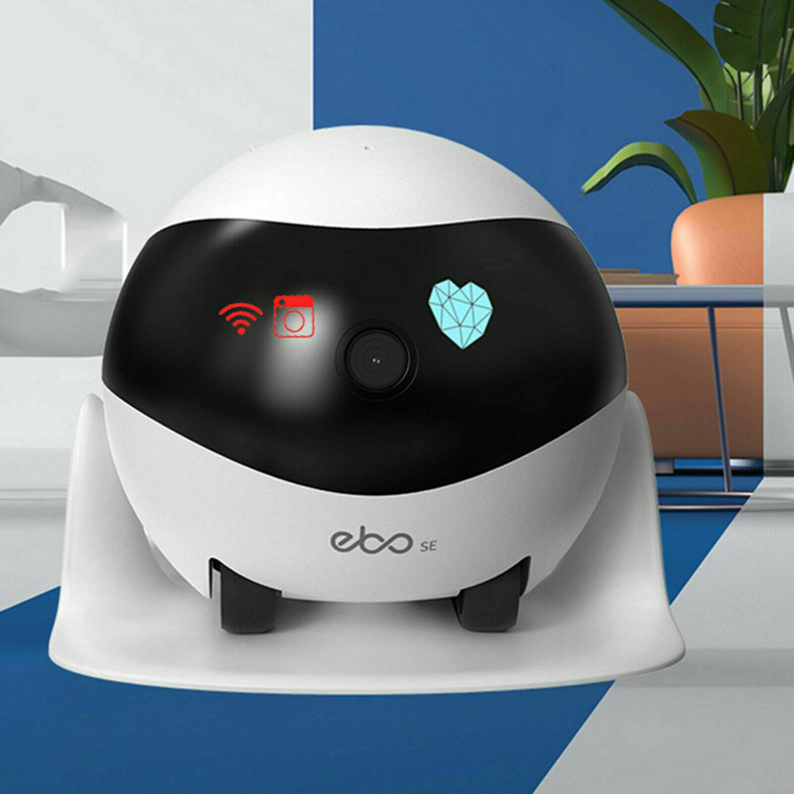 EBO SE Smart Home Robot Compan - Home Security Robots ulasan dan harga