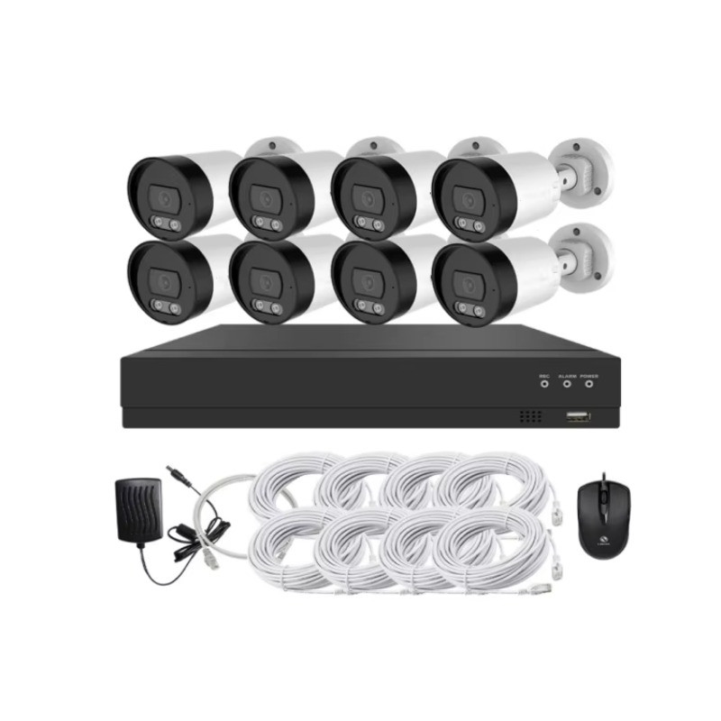 Cctv Camera Kit 4ch 8ch Full H - Home Security Systems ulasan dan harga