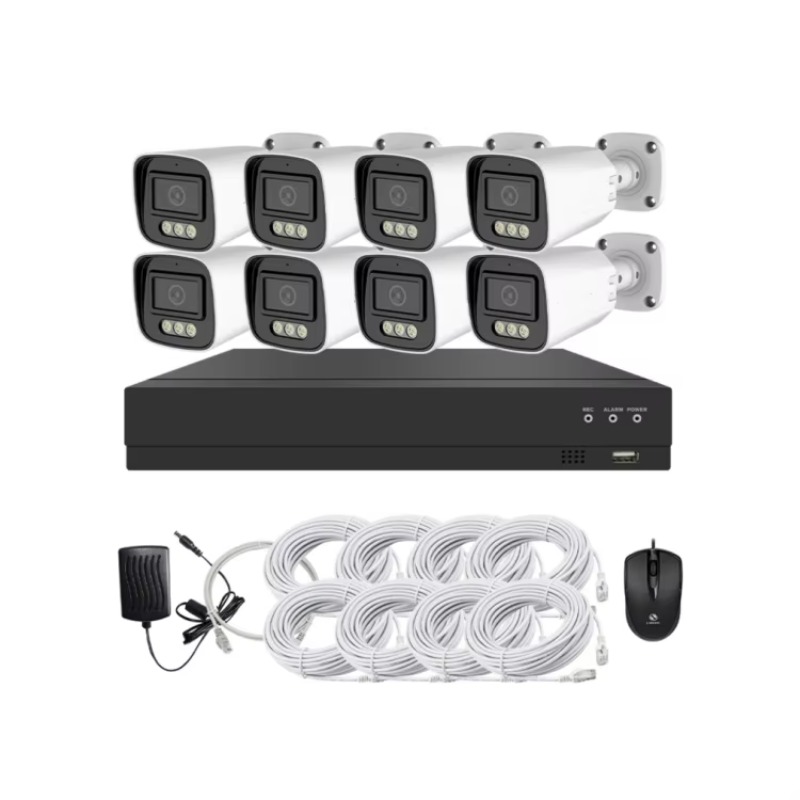 Cctv Camera Kit 4ch 8ch Full H - Home Security Systems ulasan dan harga