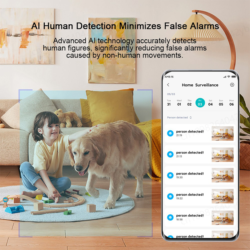 XIAOMI Home Security Intellige - Home Security No Subscription ulasan dan harga
