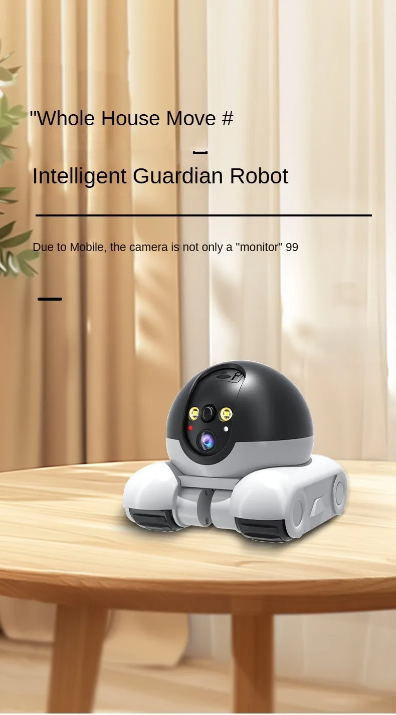 4MP IP Camera 5G WiFi Dual Len - Home Security Robots ulasan dan harga