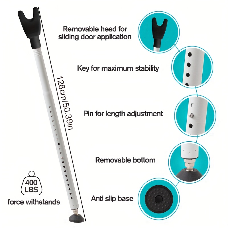 Adjustable 2in1 Sliding Patio  - Home Security Bars ulasan dan harga