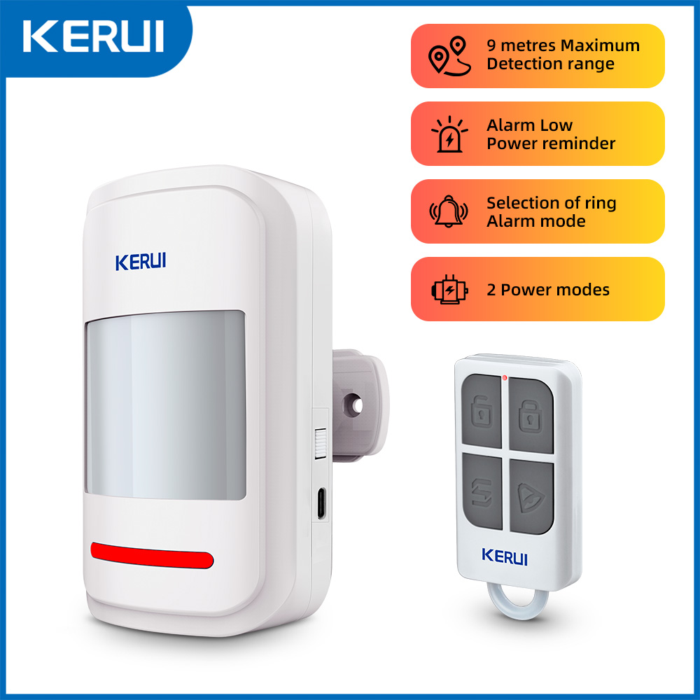 KERUI 433MHz Infrared Motion S - Pet Immune Pir Sensor ulasan dan harga