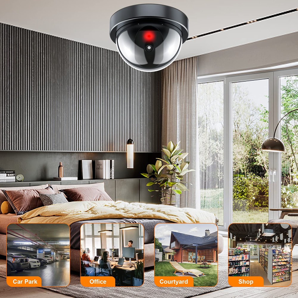 Dummy Security Camera,Fake Cam - Home Security Systems Wireless ulasan dan harga