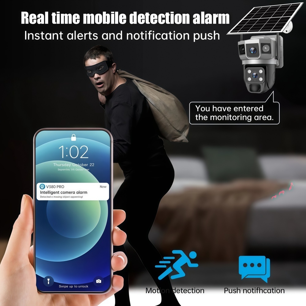 4G Camera Outdoor Solar Survei - Home Security Group ulasan dan harga