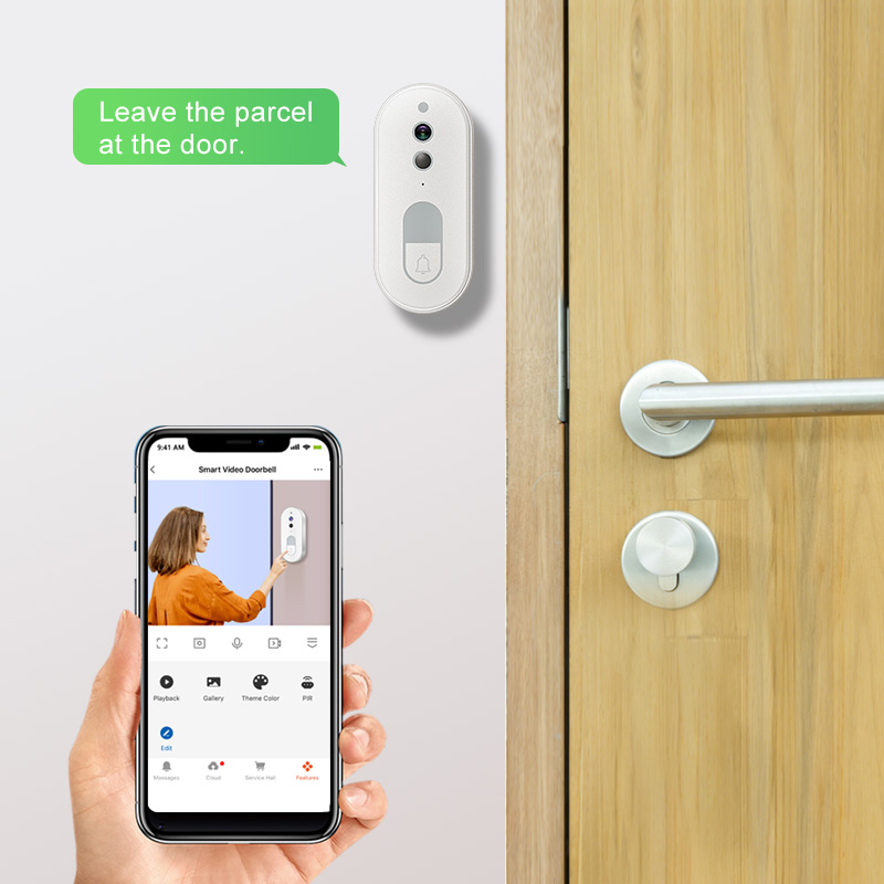Tuya Smart Video Doorbell Wire - Home Security Front Door ulasan dan harga