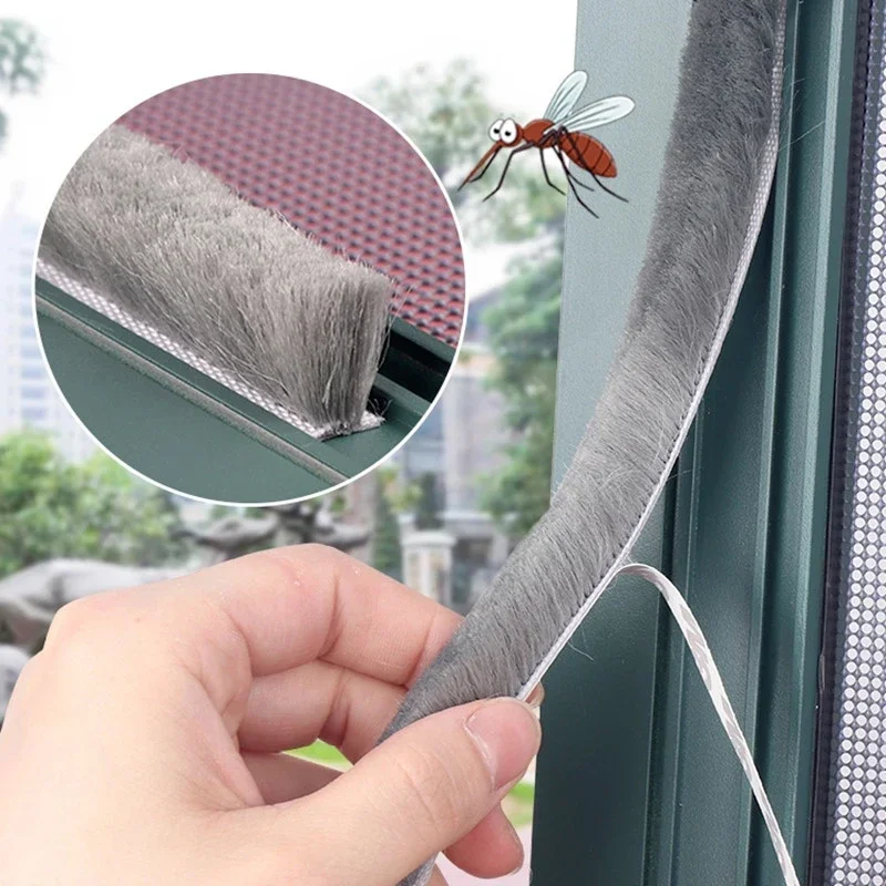 10M Self Adhesive Brush Strip  - Home Security Front Door ulasan dan harga