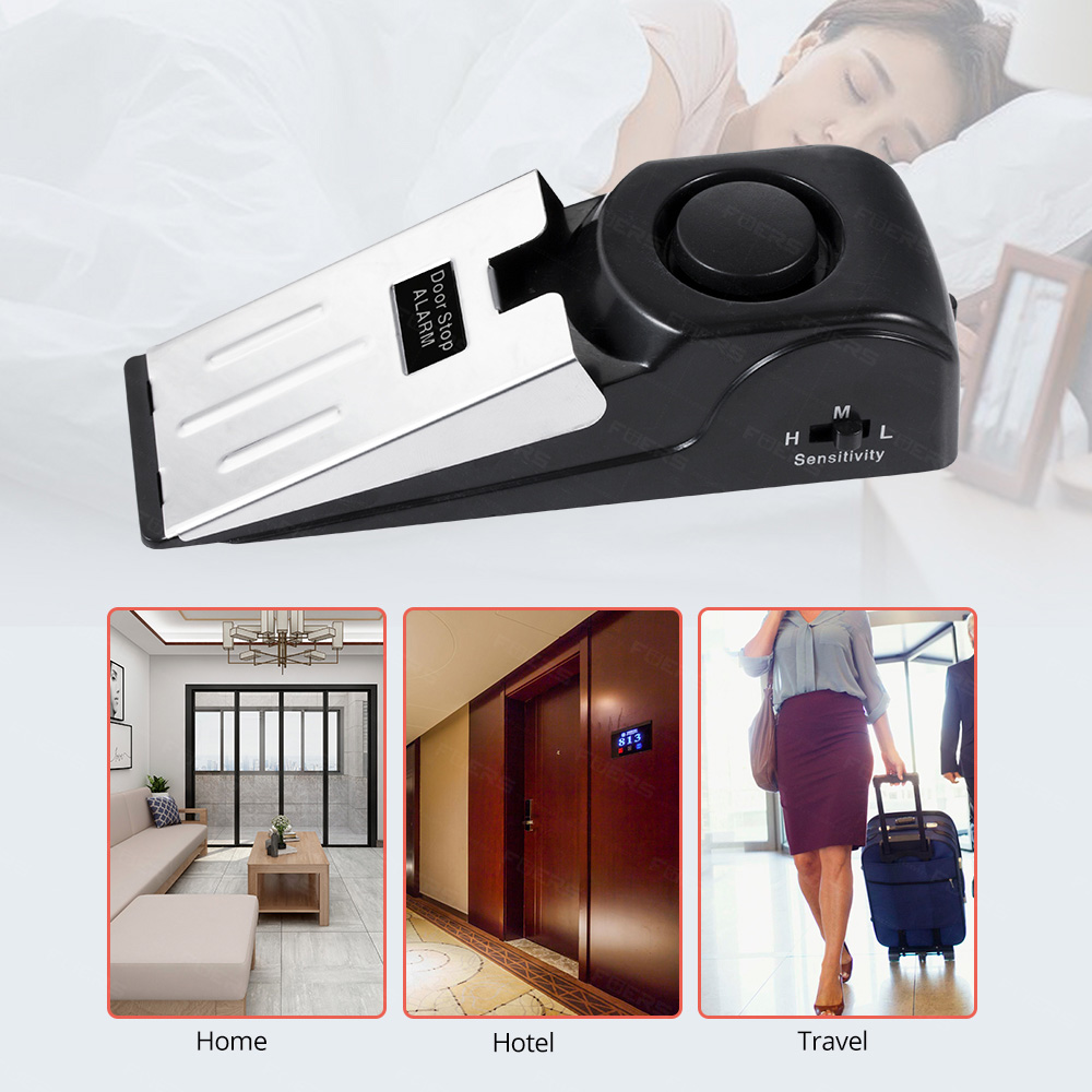 FUERS Door Stop Alarm System 1 - Home Security Equipment ulasan dan harga