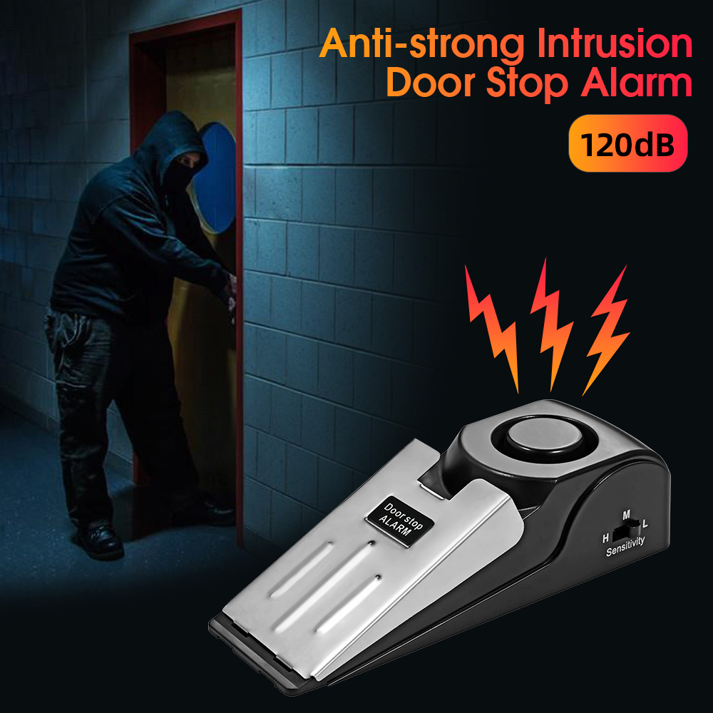 FUERS Door Stop Alarm System 1 - Home Security Equipment ulasan dan harga