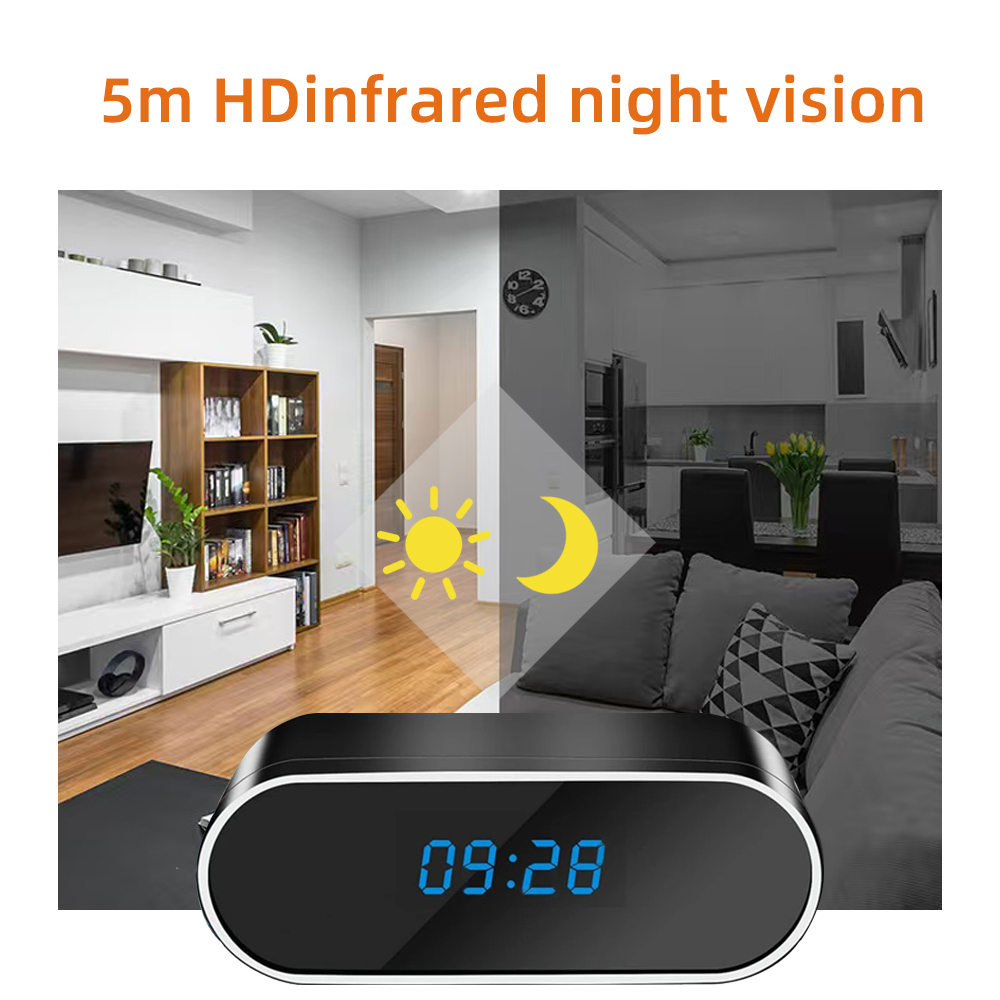 Fully Upgraded and Improved WI - Hidden Camera Clock ulasan dan harga