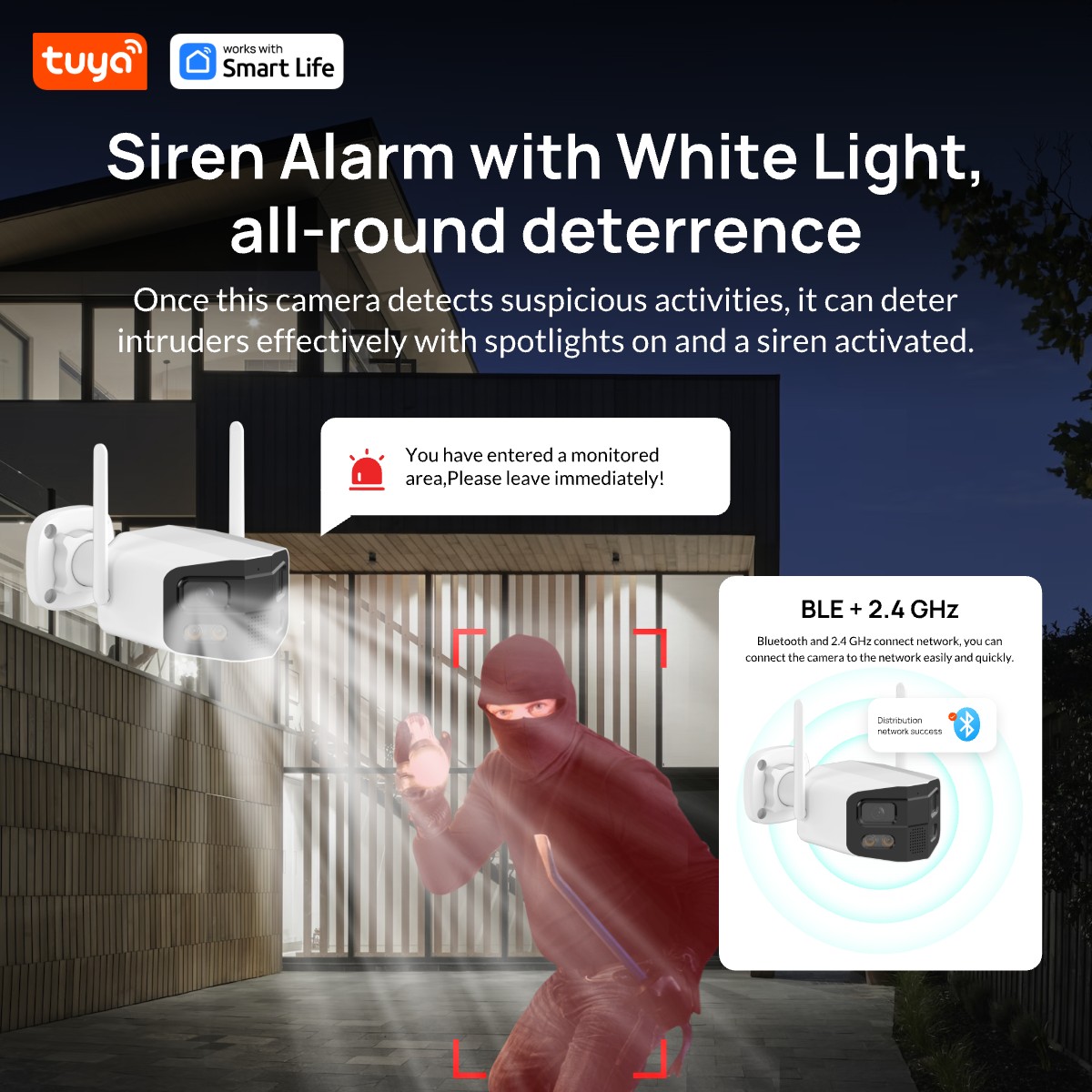 Tuya Smart 4MP 2.5K Dual-Lens  - Home Security Camera Xiaomi ulasan dan harga