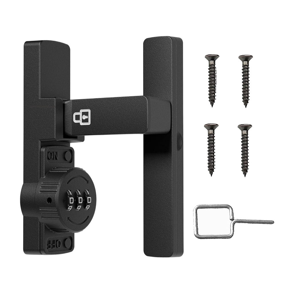 Security Barn Door Lock 3-Digi - Home Security Door ulasan dan harga