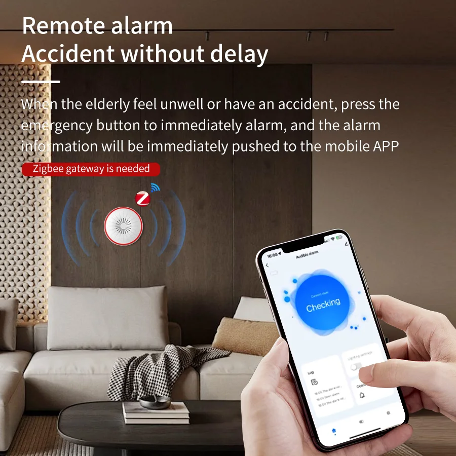 Tuya WiFi ZigBee Smart Alarm S - Home Security Equipment ulasan dan harga